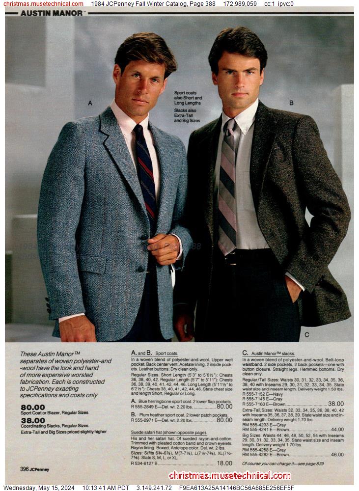 1984 JCPenney Fall Winter Catalog, Page 388