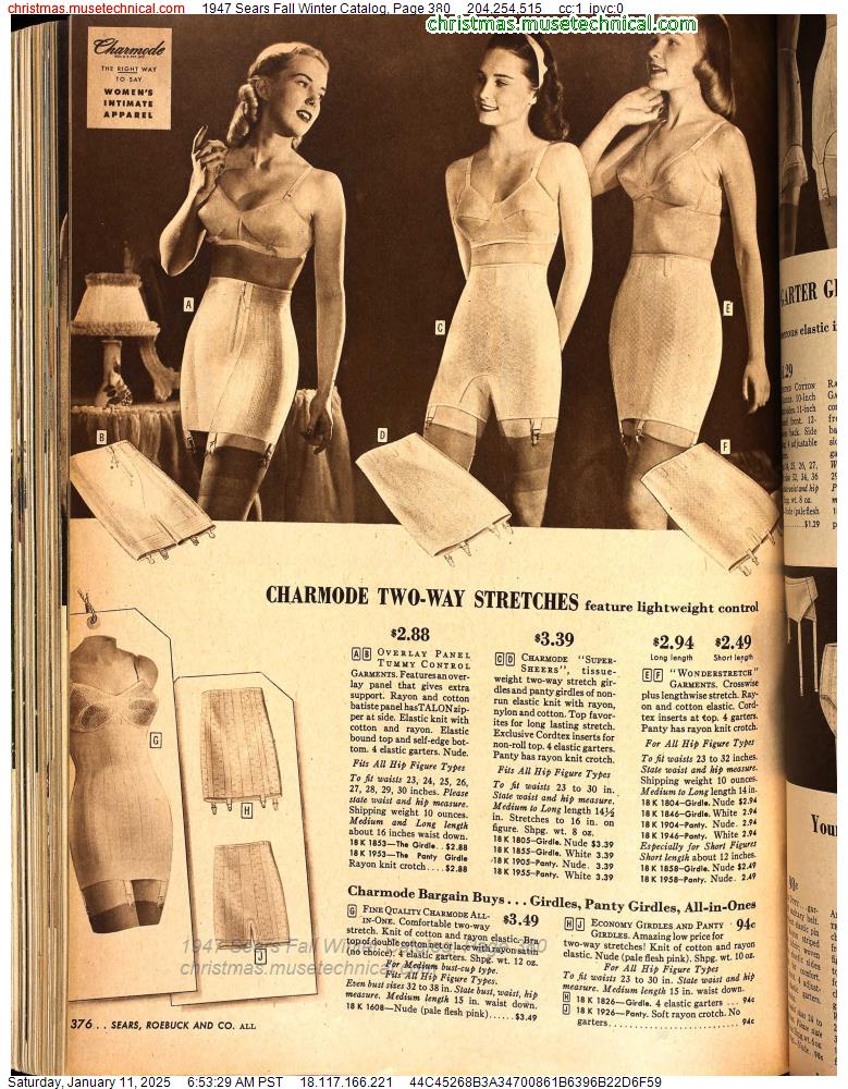 1947 Sears Fall Winter Catalog, Page 380