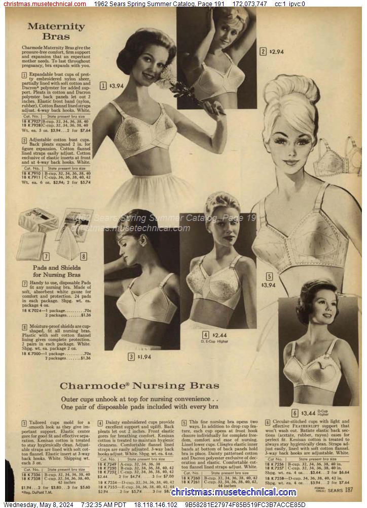 1962 Sears Spring Summer Catalog, Page 191
