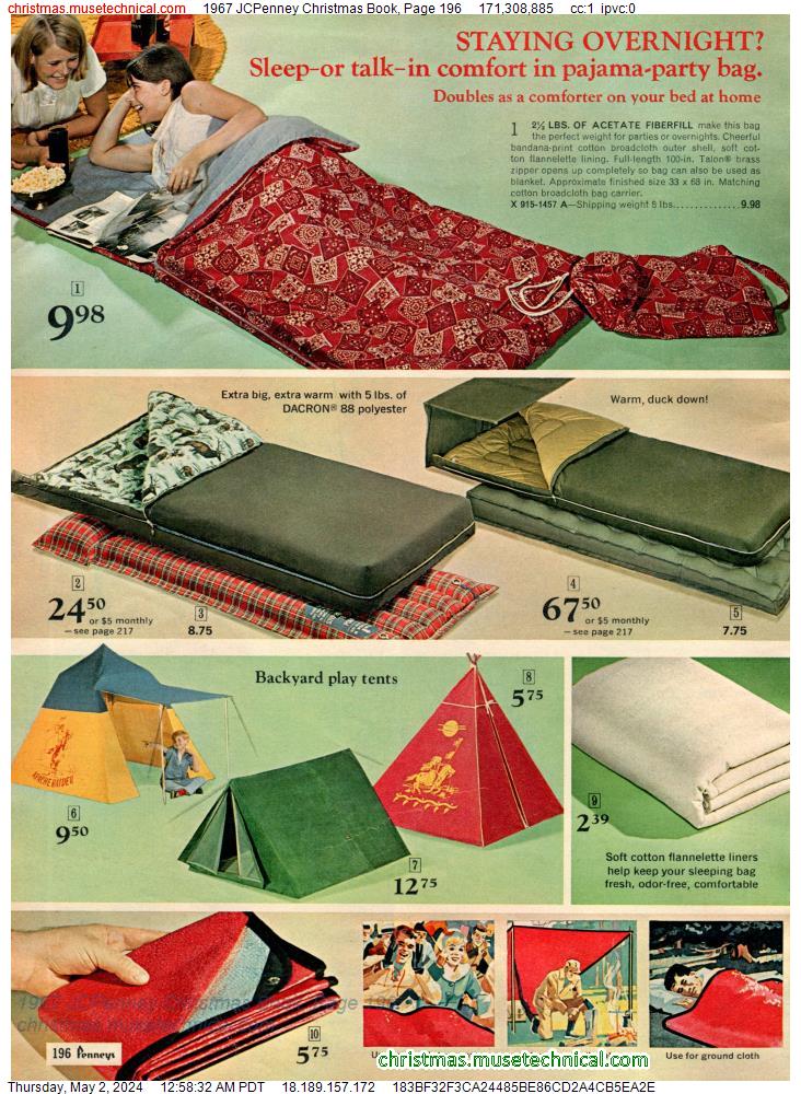 1967 JCPenney Christmas Book, Page 196