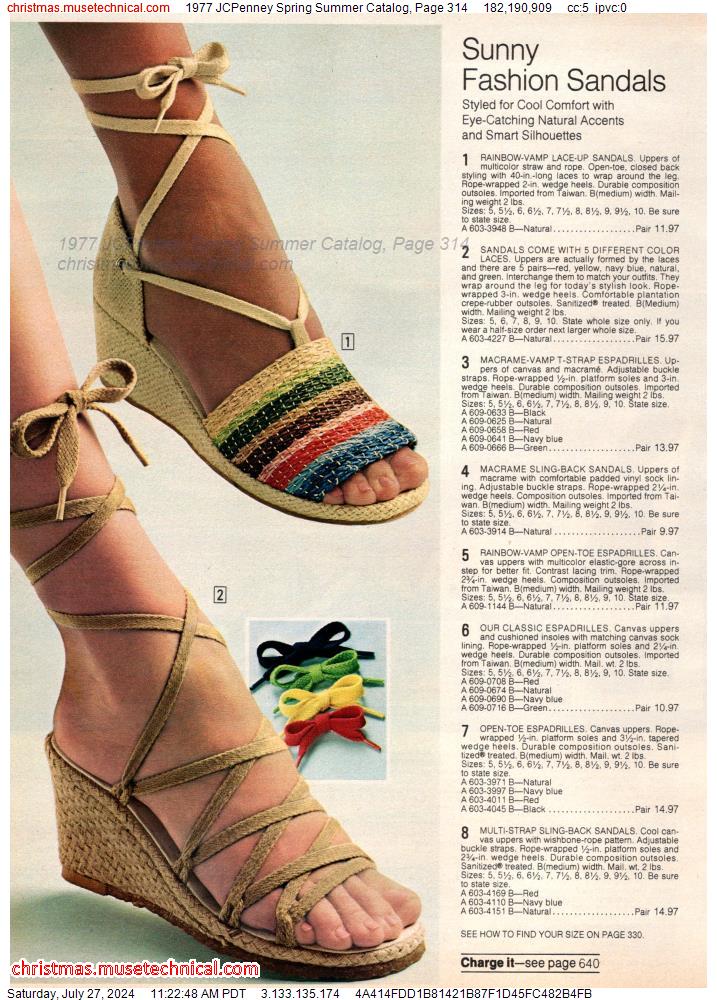 1977 JCPenney Spring Summer Catalog, Page 314