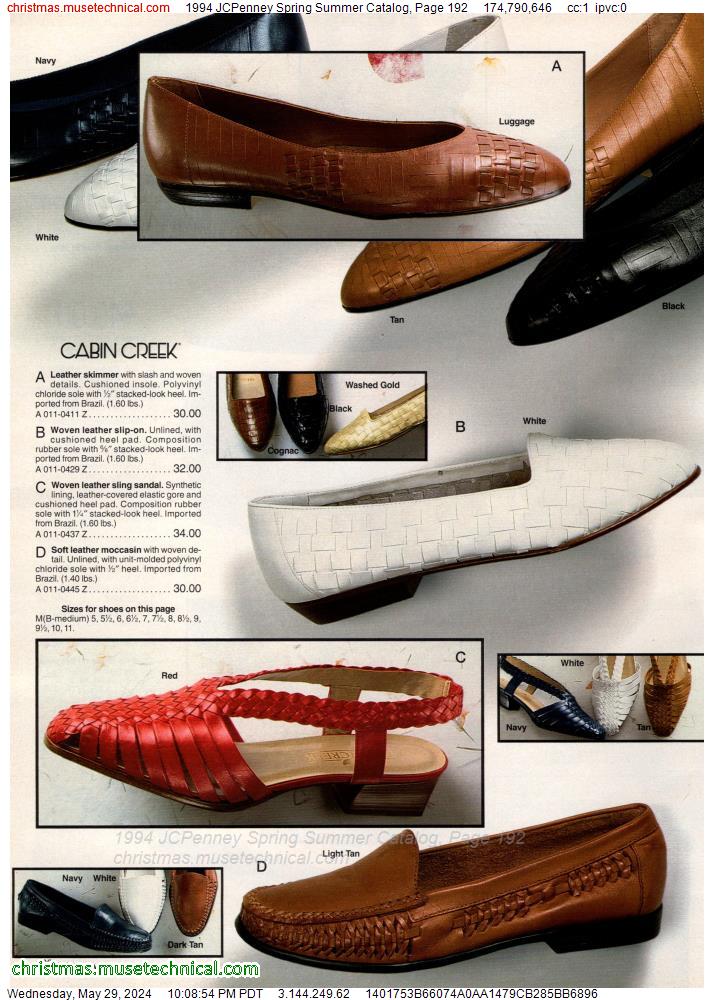 1994 JCPenney Spring Summer Catalog, Page 192