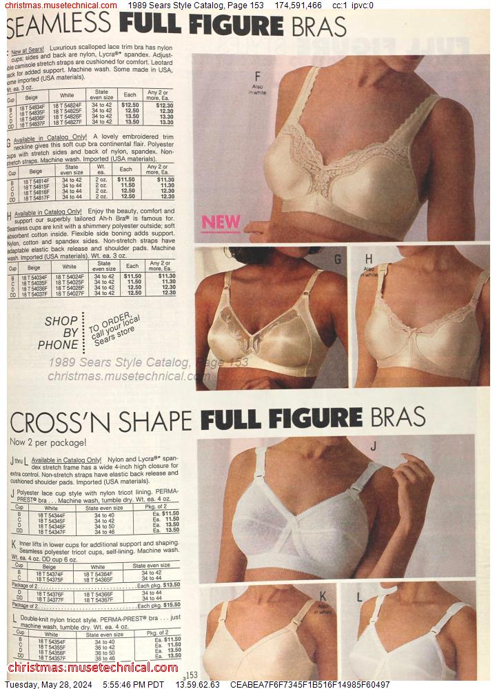 1989 Sears Style Catalog, Page 153