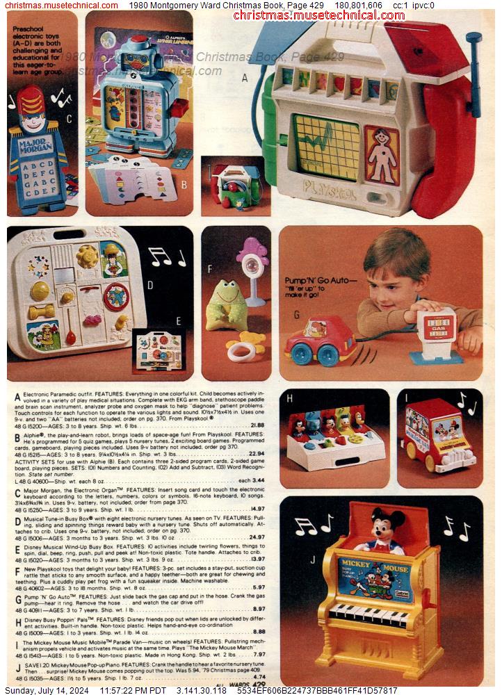 1980 Montgomery Ward Christmas Book, Page 429
