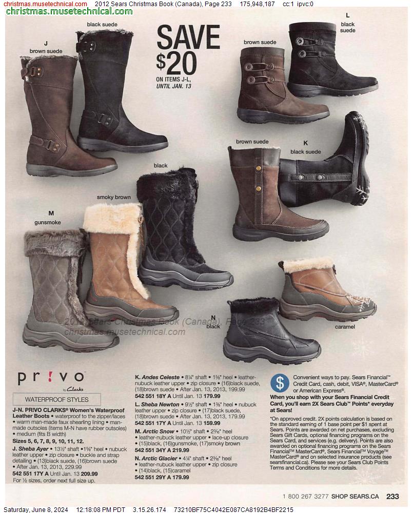 2012 Sears Christmas Book (Canada), Page 233