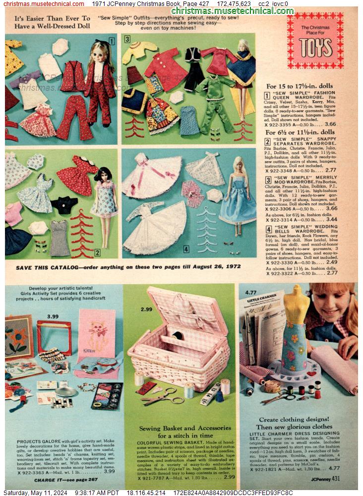 1971 JCPenney Christmas Book, Page 427