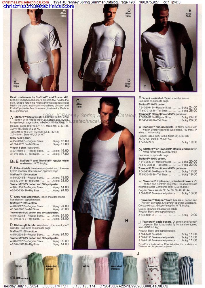 1994 JCPenney Spring Summer Catalog, Page 490