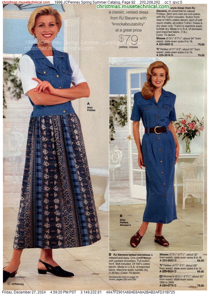 1996 JCPenney Spring Summer Catalog, Page 92