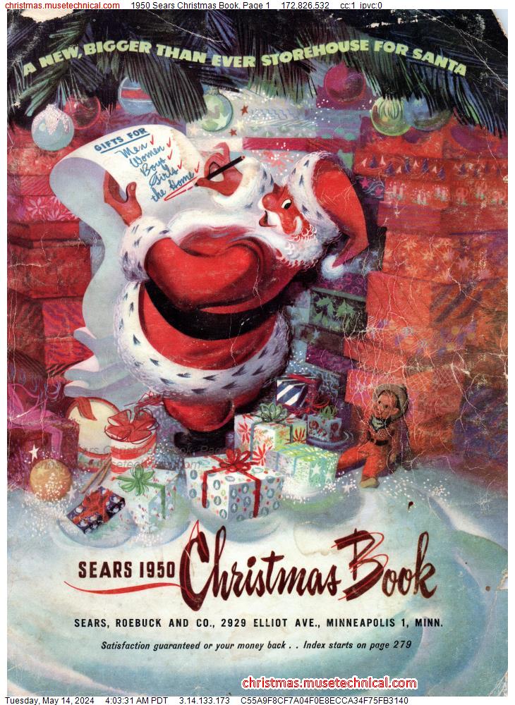 1950 Sears Christmas Book, Page 1