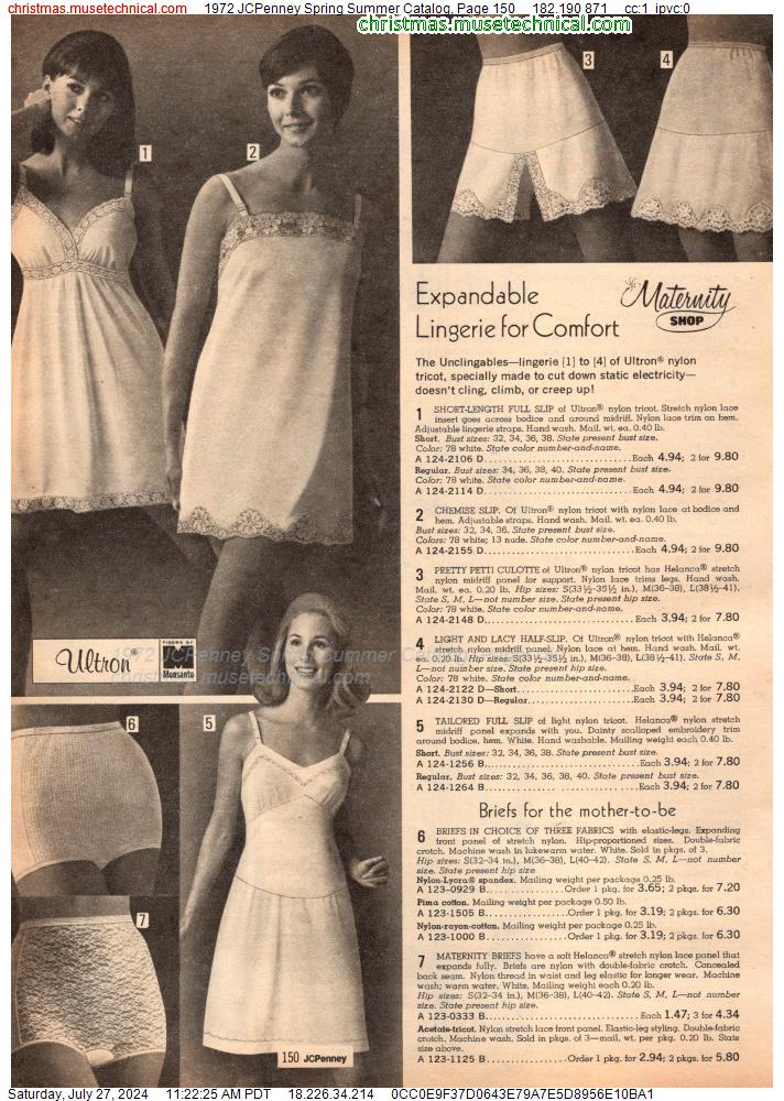 1972 JCPenney Spring Summer Catalog, Page 150