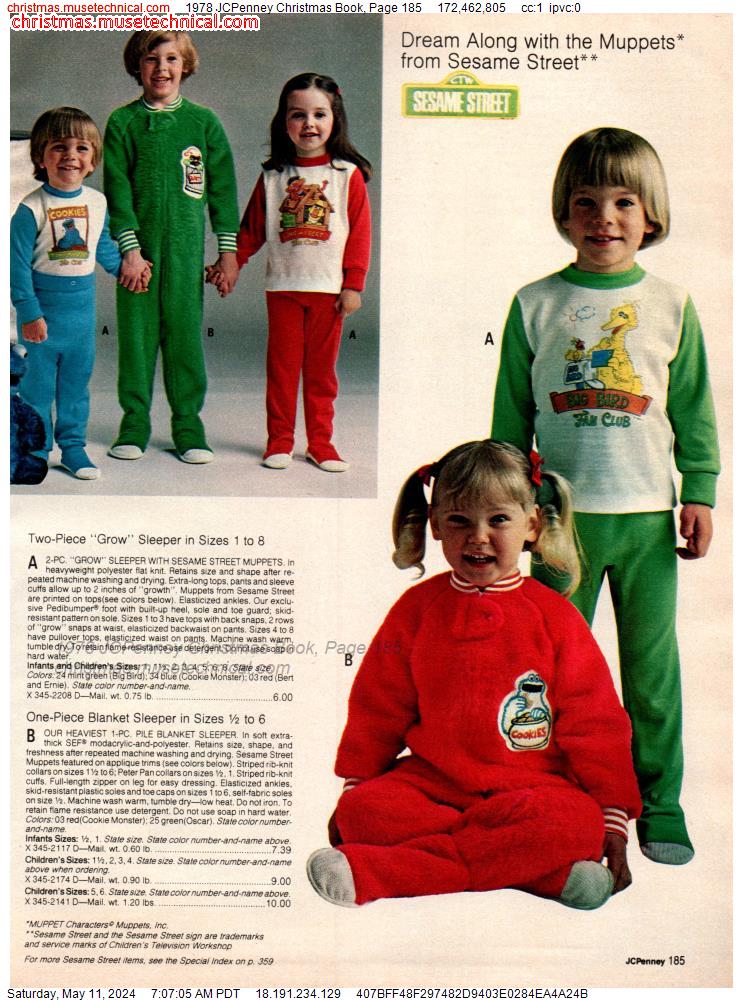 1978 JCPenney Christmas Book, Page 185