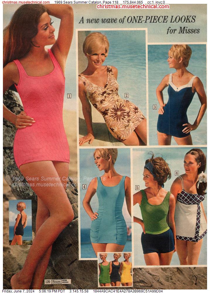 1969 Sears Summer Catalog, Page 118