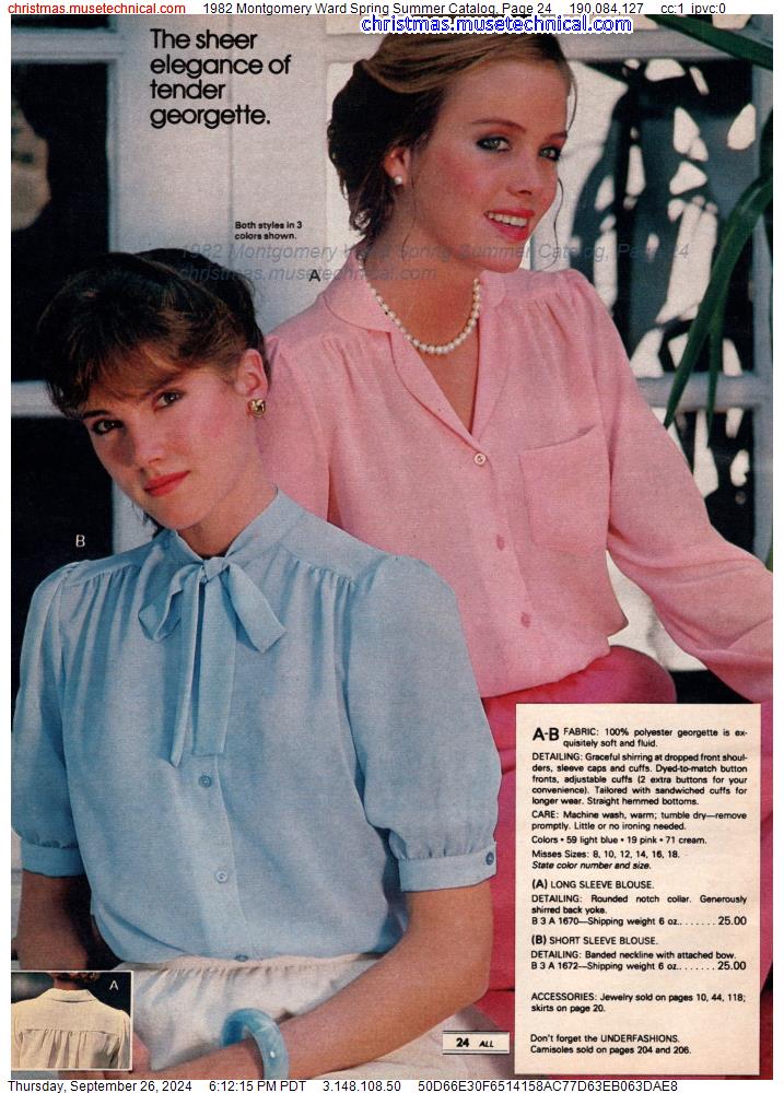 1982 Montgomery Ward Spring Summer Catalog, Page 24