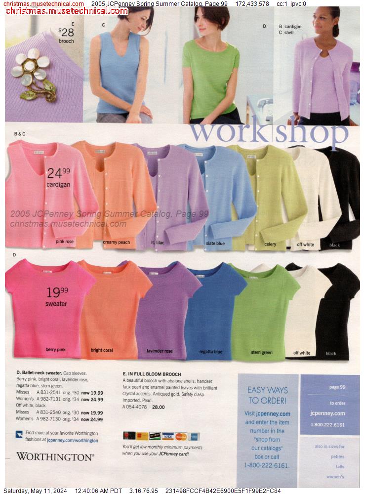 2005 JCPenney Spring Summer Catalog, Page 99