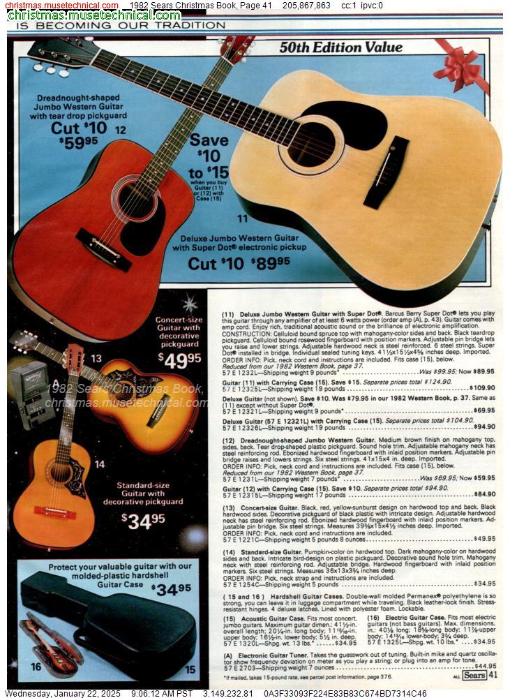 1982 Sears Christmas Book, Page 41