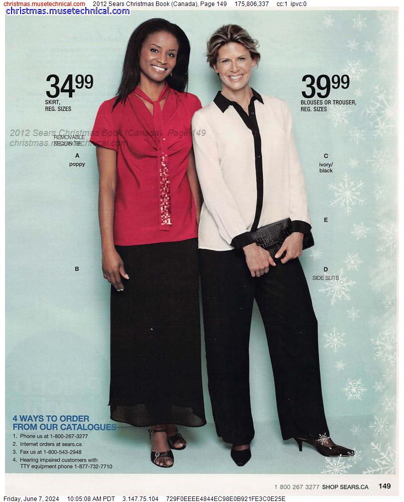 2012 Sears Christmas Book (Canada), Page 149
