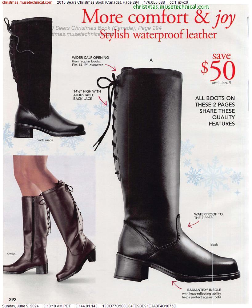 2010 Sears Christmas Book (Canada), Page 294