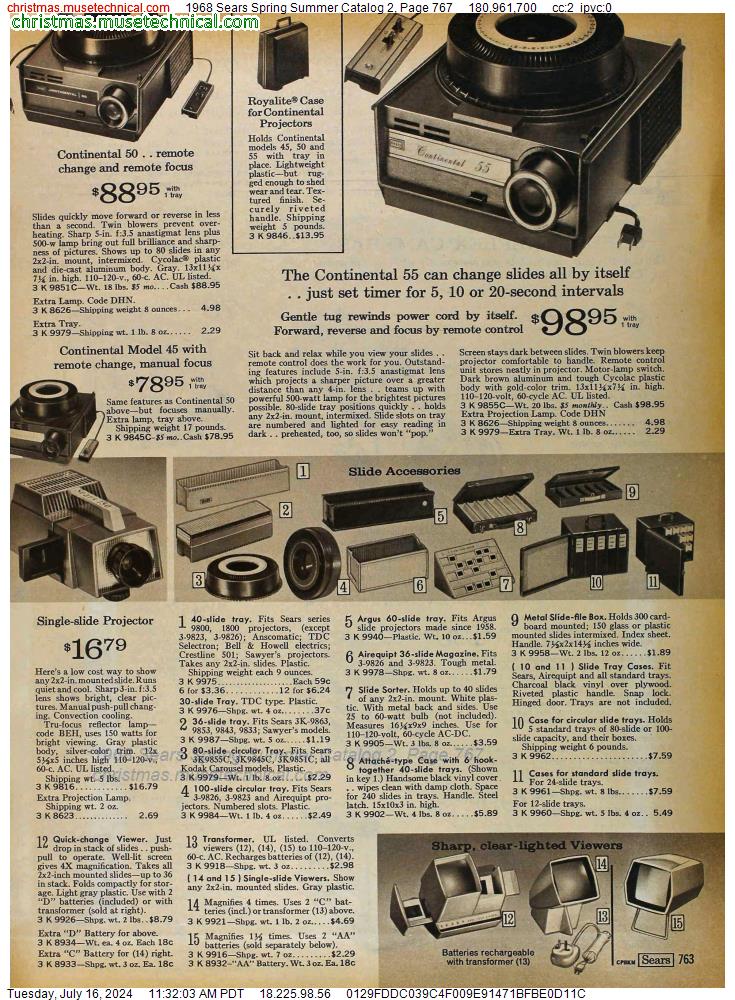 1968 Sears Spring Summer Catalog 2, Page 767