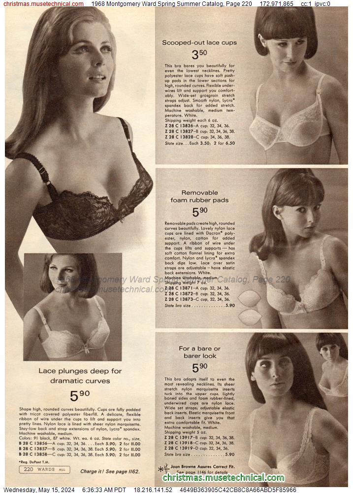 1968 Montgomery Ward Spring Summer Catalog, Page 220