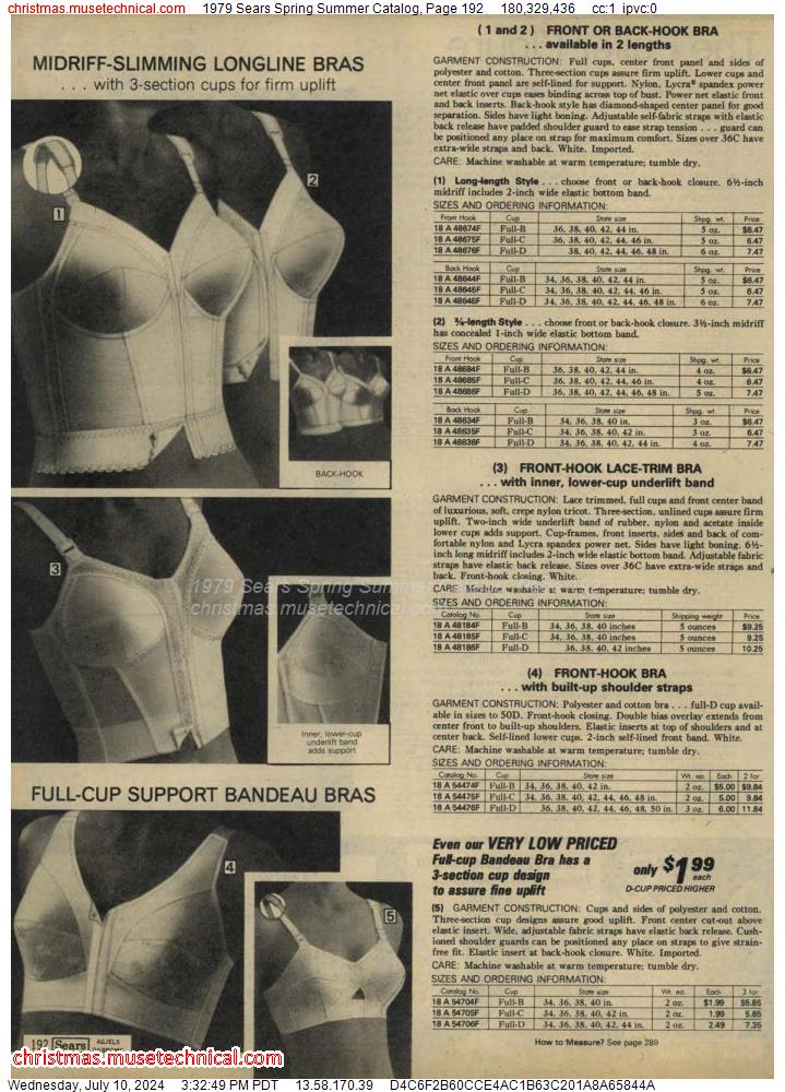 1979 Sears Spring Summer Catalog, Page 192
