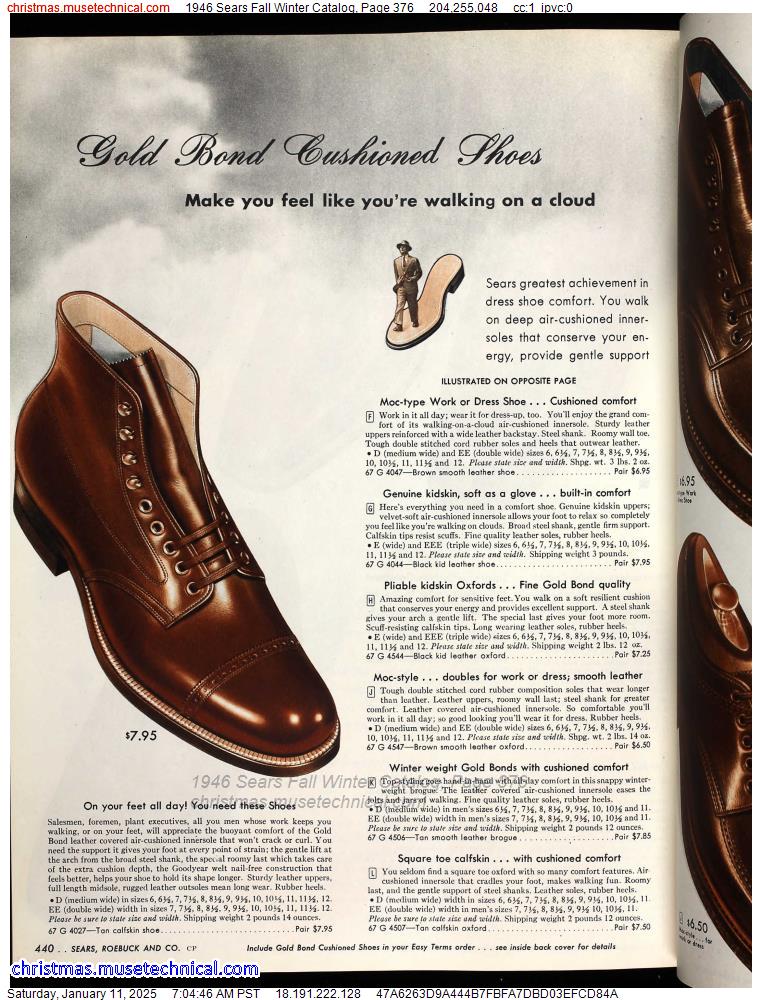 1946 Sears Fall Winter Catalog, Page 376