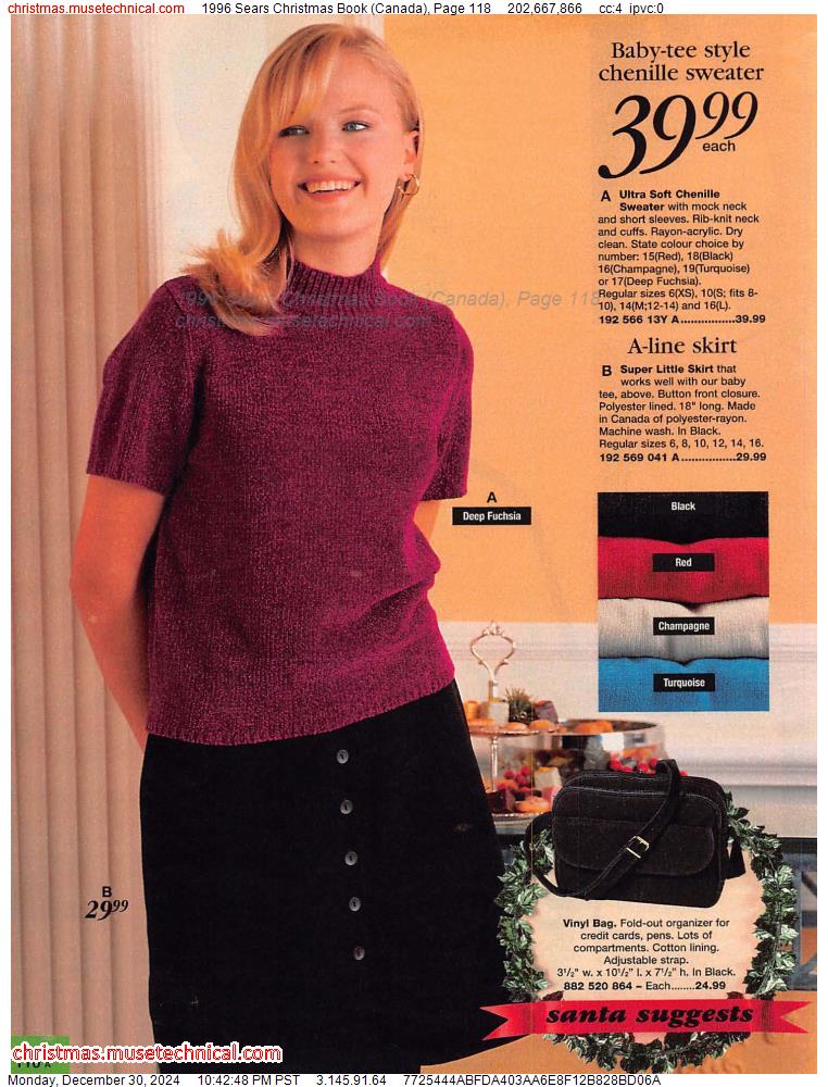 1996 Sears Christmas Book (Canada), Page 118