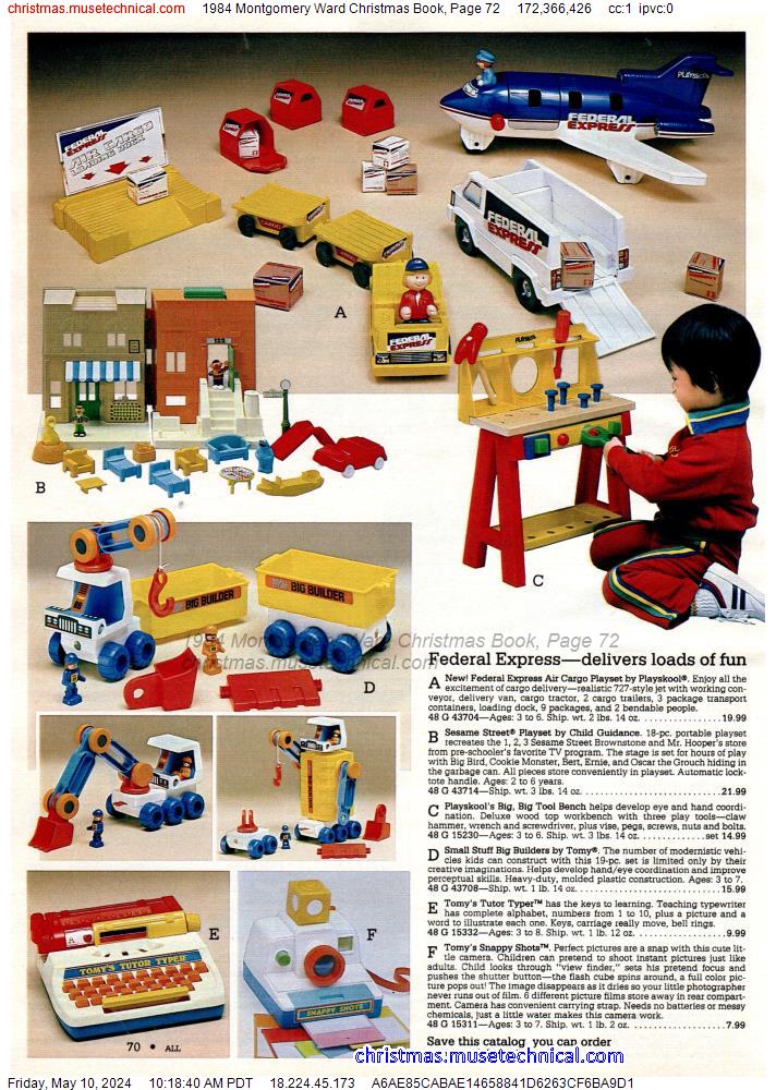 1984 Montgomery Ward Christmas Book, Page 72