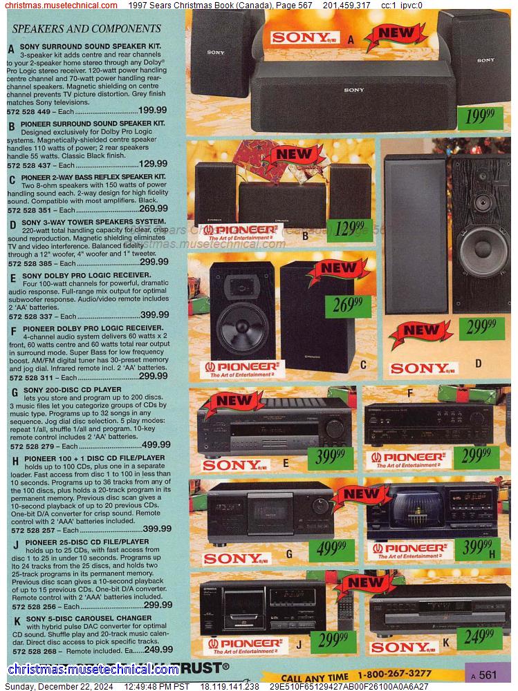 1997 Sears Christmas Book (Canada), Page 567