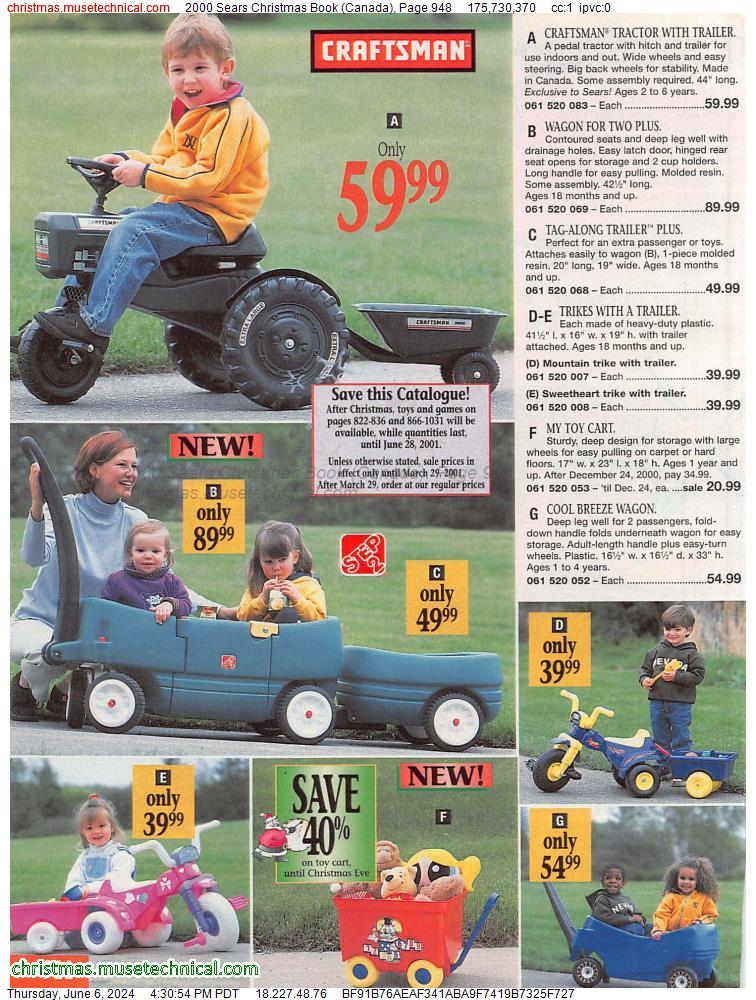 2000 Sears Christmas Book (Canada), Page 948