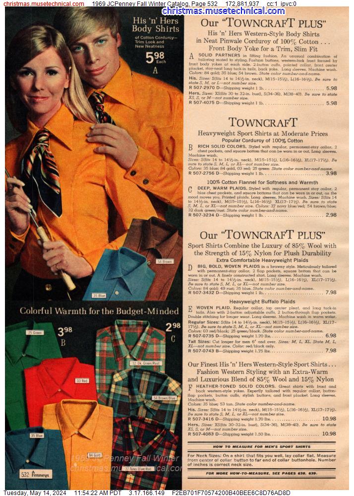 1969 JCPenney Fall Winter Catalog, Page 532