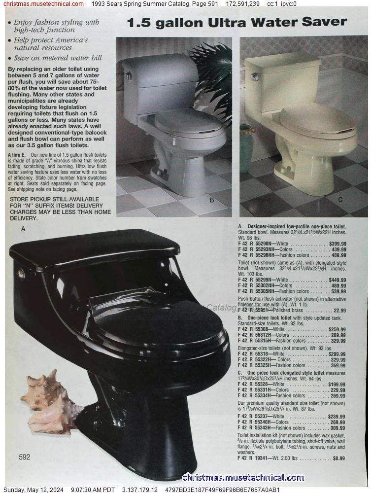1993 Sears Spring Summer Catalog, Page 591