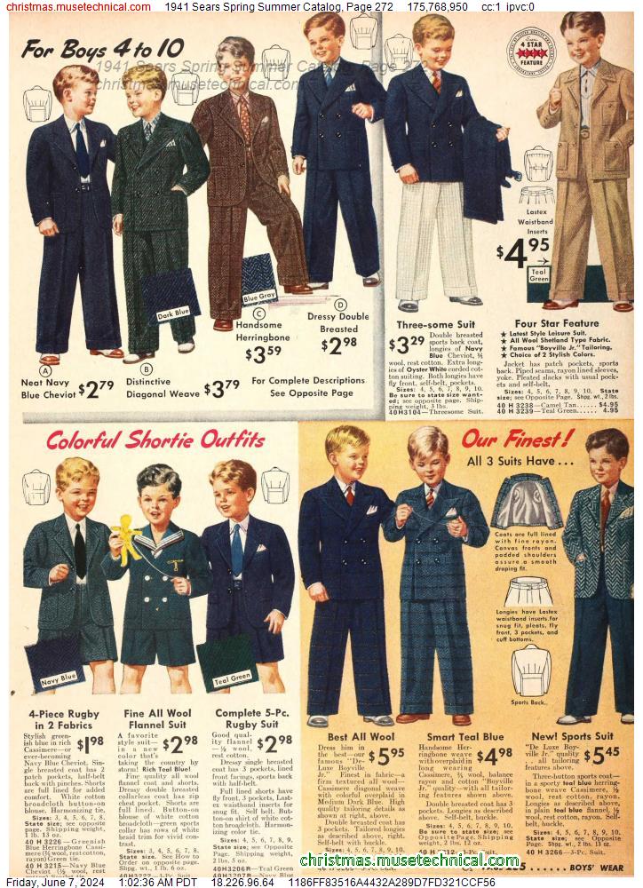 1941 Sears Spring Summer Catalog, Page 272