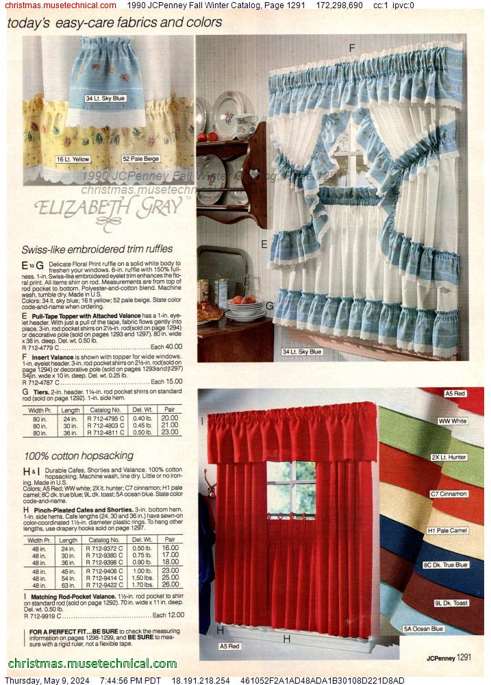 1990 JCPenney Fall Winter Catalog, Page 1291