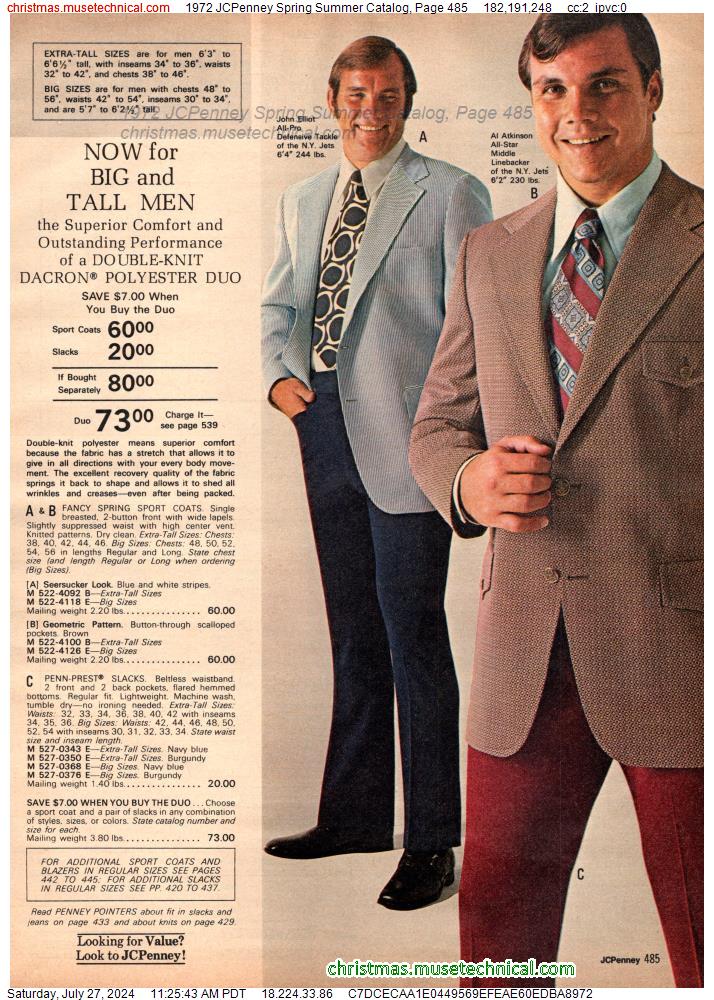 1972 JCPenney Spring Summer Catalog, Page 485