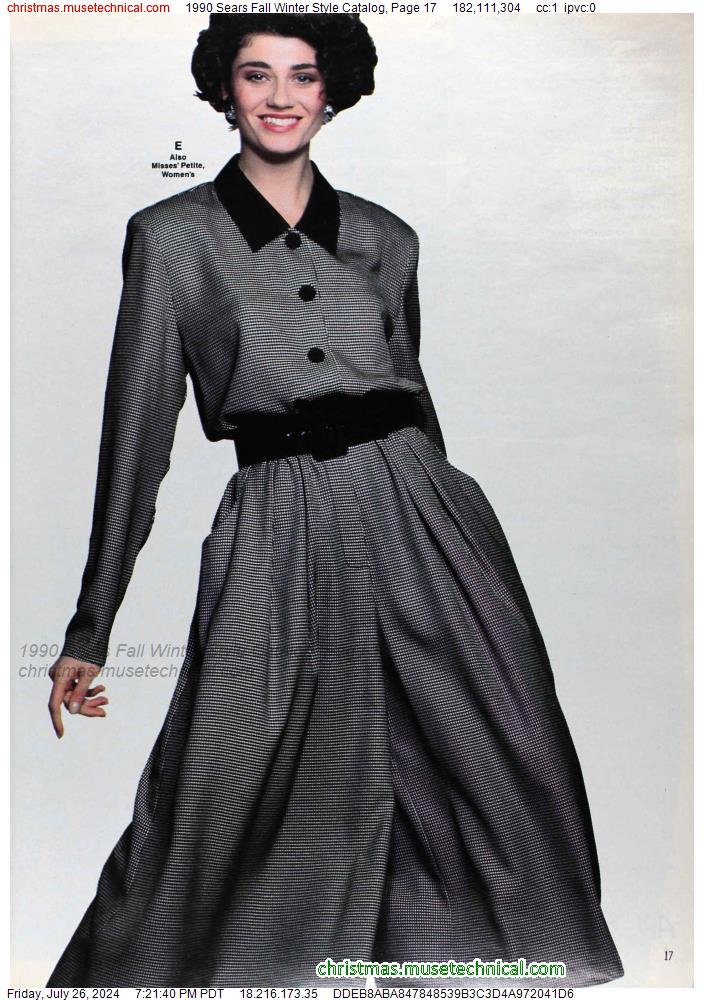 1990 Sears Fall Winter Style Catalog, Page 17