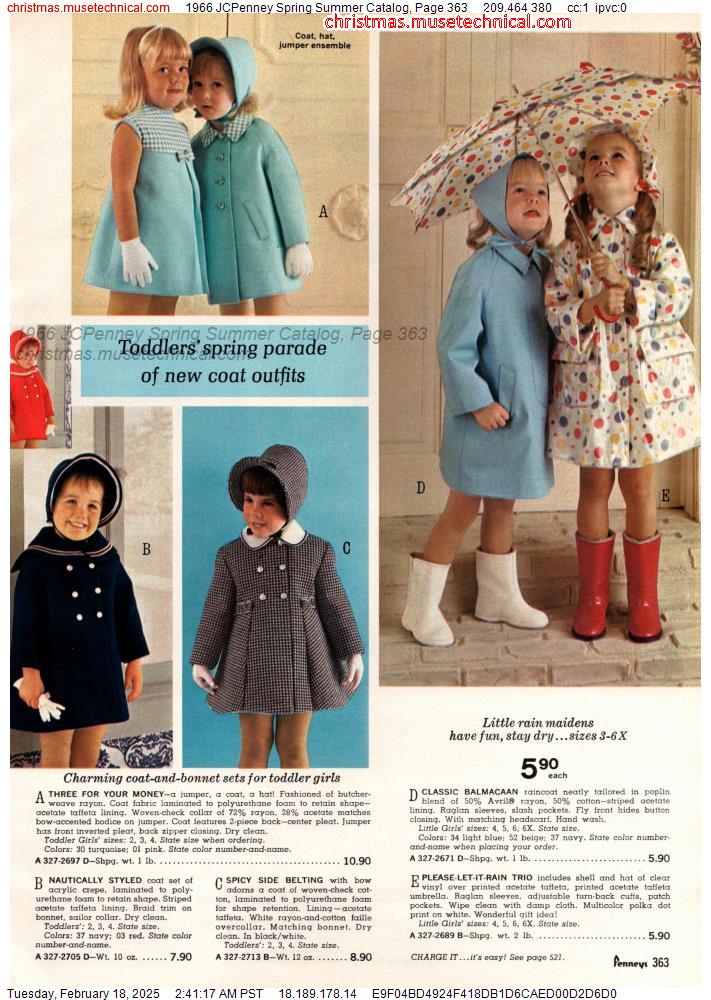 1966 JCPenney Spring Summer Catalog, Page 363