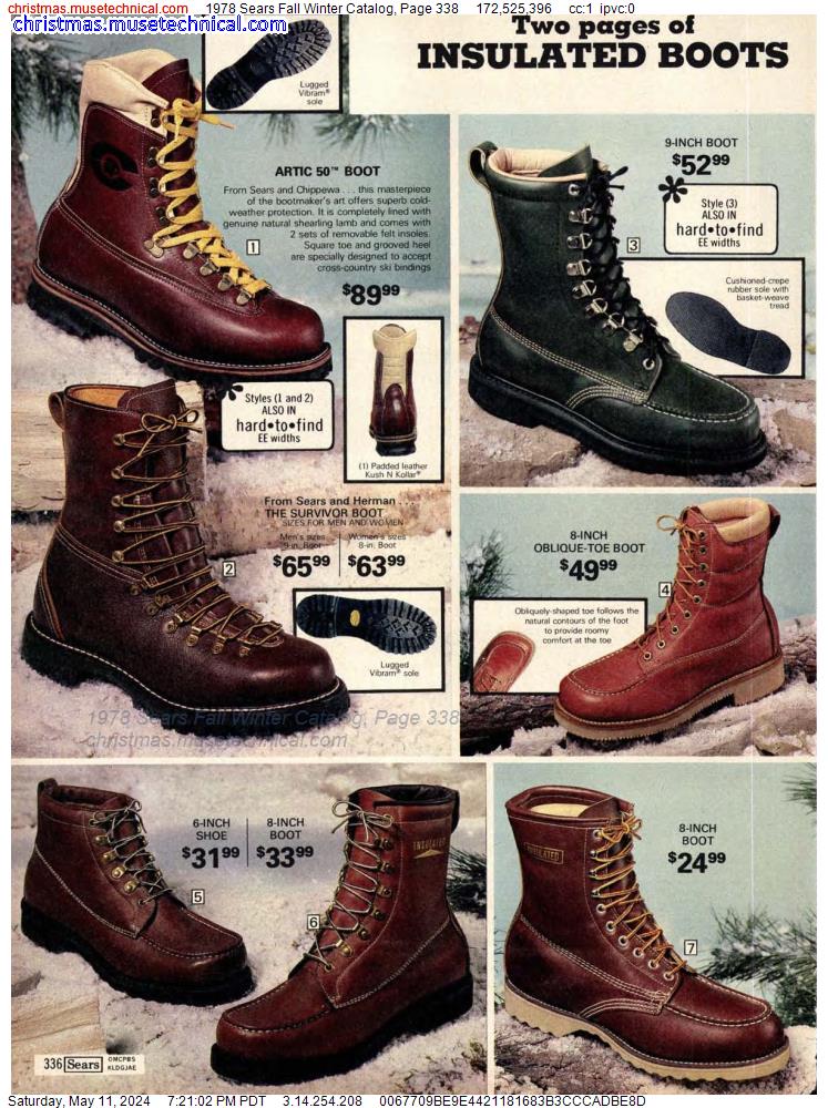 1978 Sears Fall Winter Catalog, Page 338