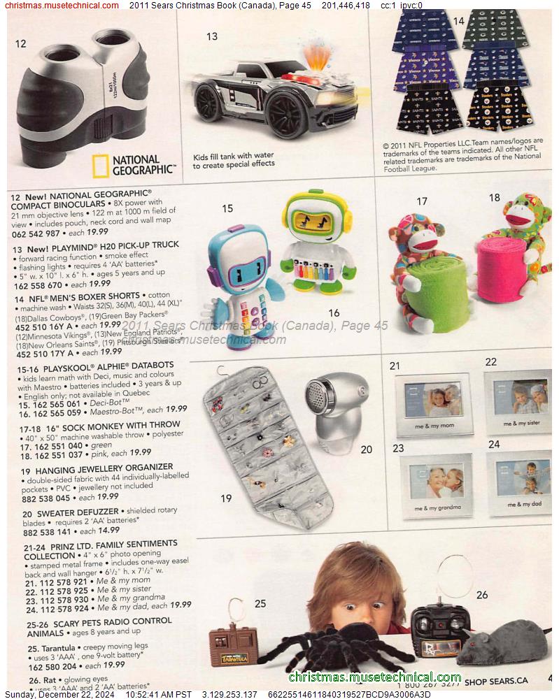 2011 Sears Christmas Book (Canada), Page 45