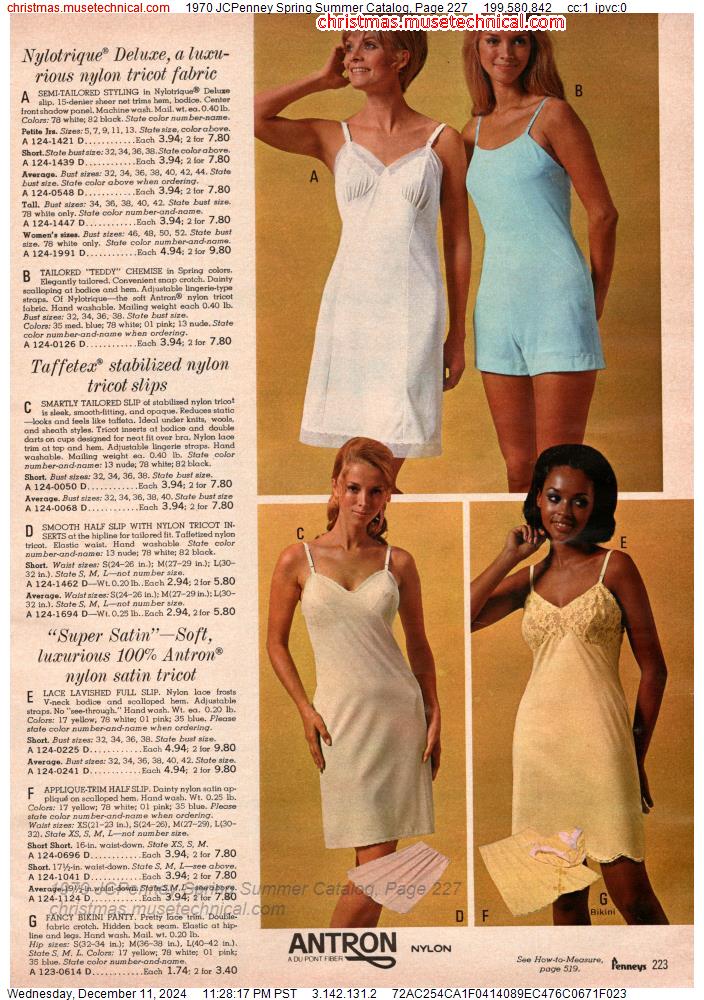 1970 JCPenney Spring Summer Catalog, Page 227