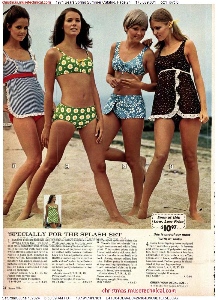 1971 Sears Spring Summer Catalog, Page 24