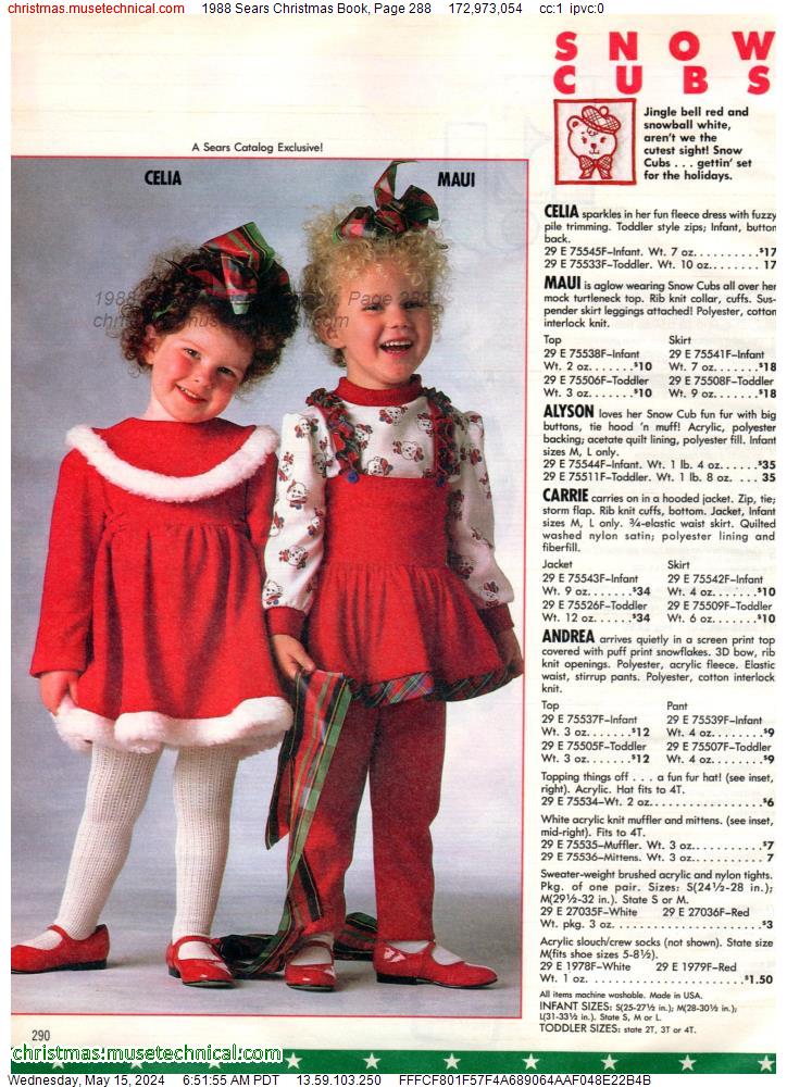 1988 Sears Christmas Book, Page 288