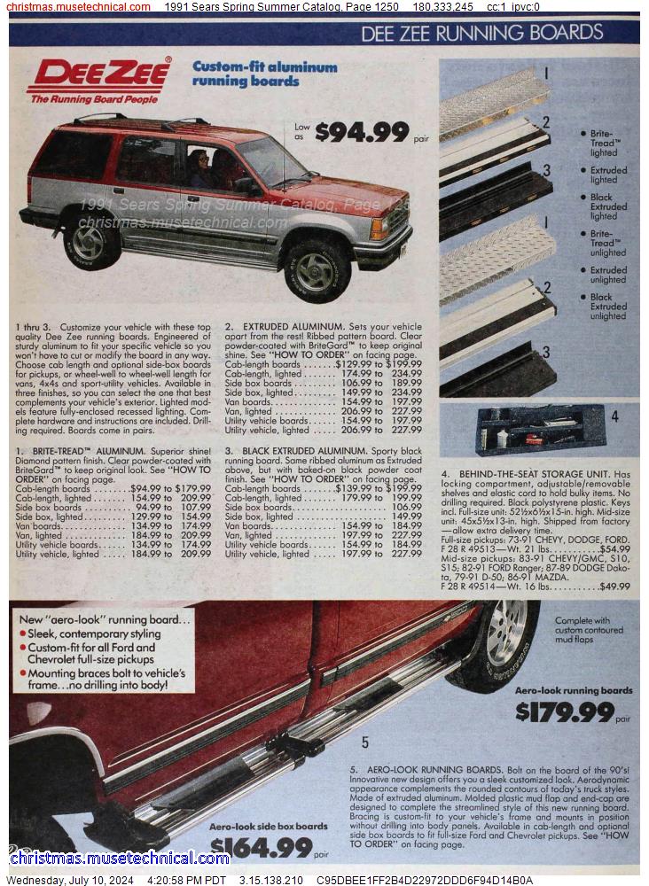 1991 Sears Spring Summer Catalog, Page 1250