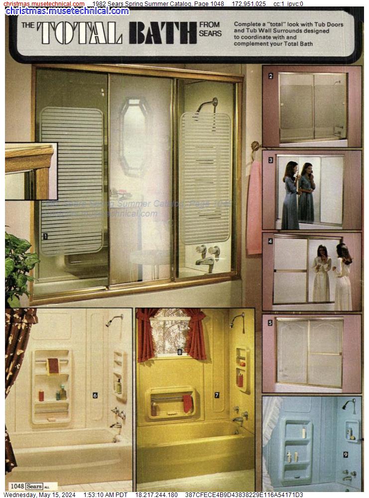 1982 Sears Spring Summer Catalog, Page 1048