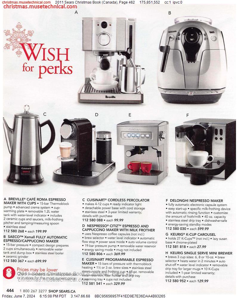 2011 Sears Christmas Book (Canada), Page 462