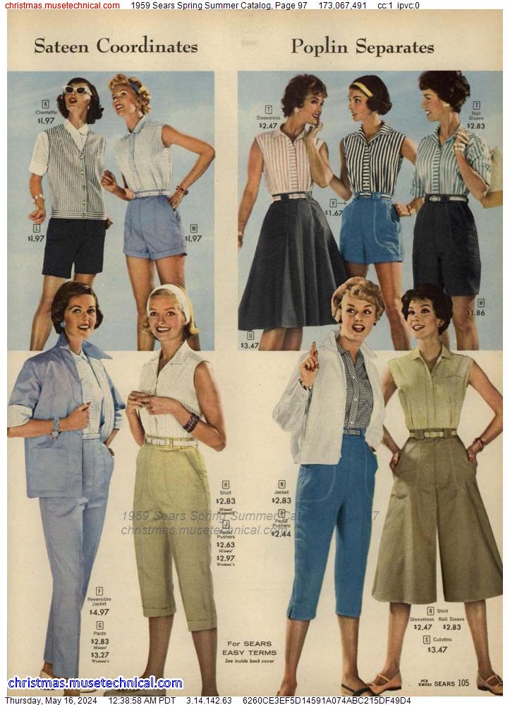 1959 Sears Spring Summer Catalog, Page 97