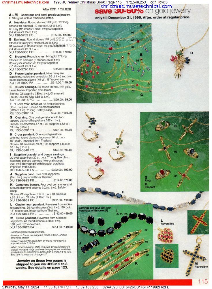 1996 JCPenney Christmas Book, Page 115