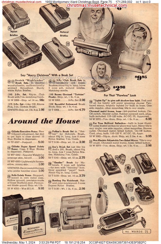 1959 Montgomery Ward Christmas Book, Page 75