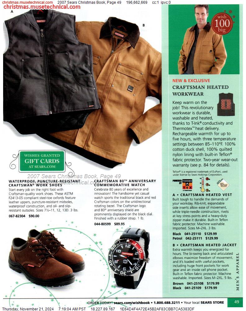 2007 Sears Christmas Book, Page 49