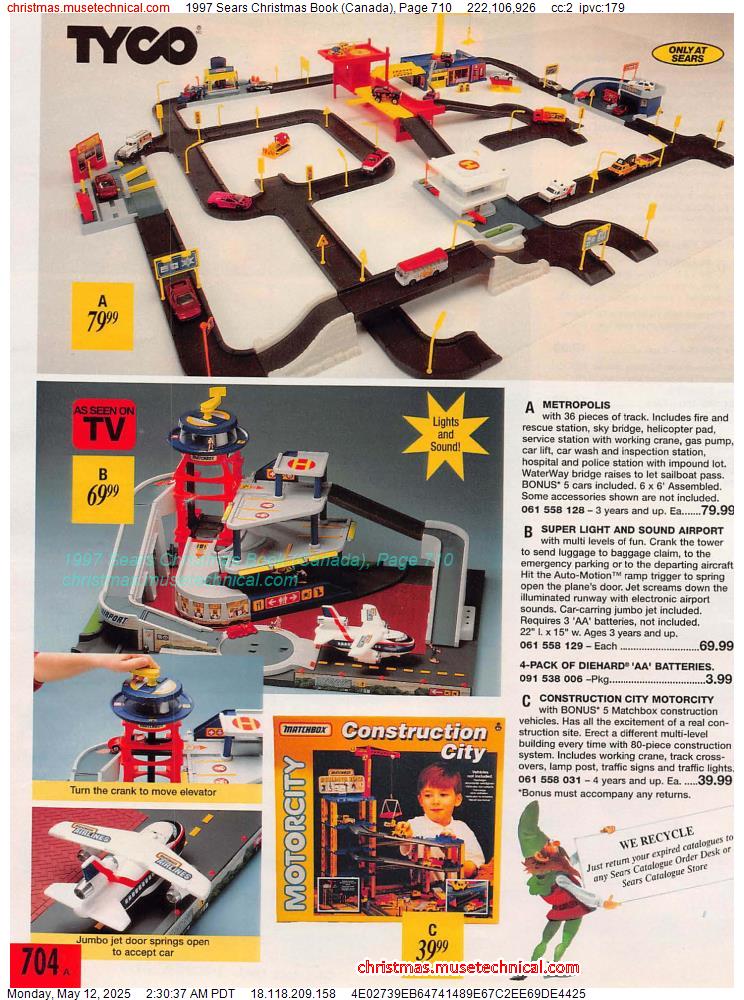 1997 Sears Christmas Book (Canada), Page 710