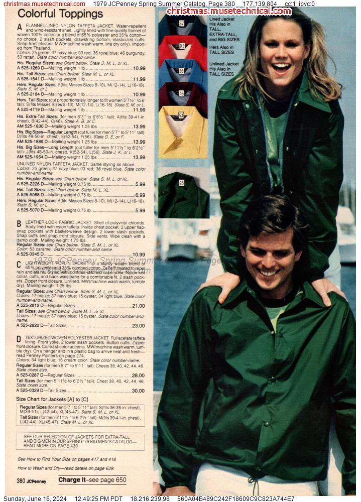 1979 JCPenney Spring Summer Catalog, Page 380